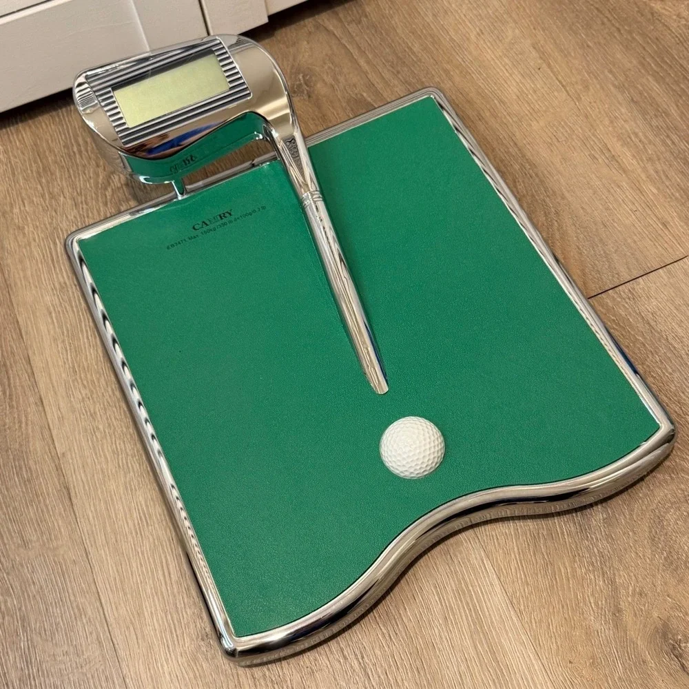Vintage Camry EB3471 Golf Theme Electronic Personal Scale Digital Tested‎